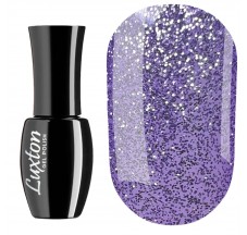 Гель-лак Luxton №215 (фиолетовый с серебряными блестками) 10 мл (LUX-215)