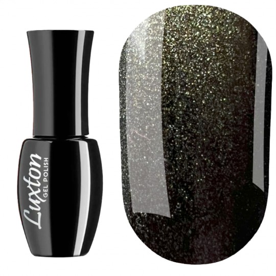 Gel Polish Luxton №224 (dark swamp green with glitter) 10 ml (LUX-224)
