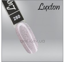 לק ג’ל Luxton מס' 280 (לילך בהיר הולוגרפי עם נצנצים) 10 מ"ל (LUX-280)