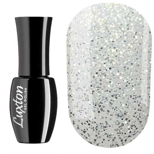 Gel Polish Luxton №281 (grey glitter) 10 ml (LUX-281)