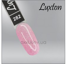 לק ג’ל Luxton מס' 282 (ורוד עם נצנצים) 10 מ"ל (LUX-282)