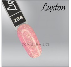 Gel Polish Luxton №294 (soft pink with multicolor shimmering glitter) 10 ml (LUX-294)