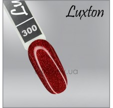 Gel Polish Luxton №300 (red with glitter) 10 ml (LUX-300)