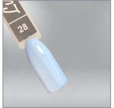 לוקה ג'ל Luxton #028 כחול מושתק, אמייל, 10 מ"ל.