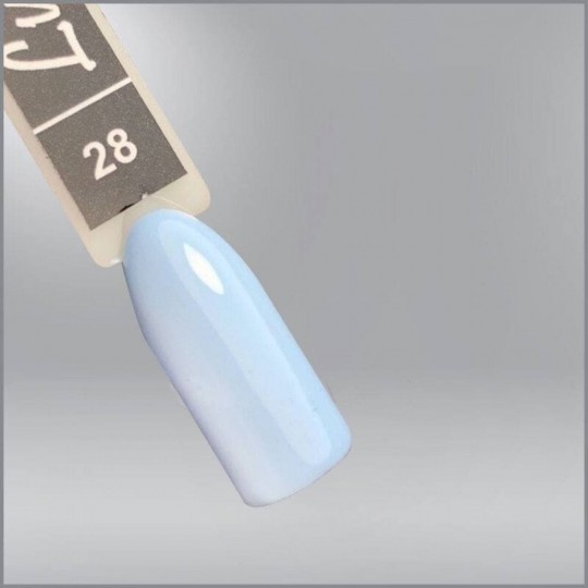 לוקה ג'ל Luxton #028 כחול מושתק, אמייל, 10 מ"ל.