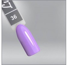 Luxton 036 purple-gray enamel gel polish, 10 ml.