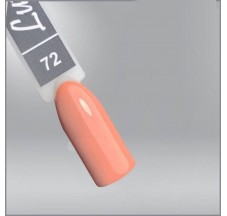 Гель-лак Luxton 072 приглушенный бежево-персиковый, эмаль, 10мл