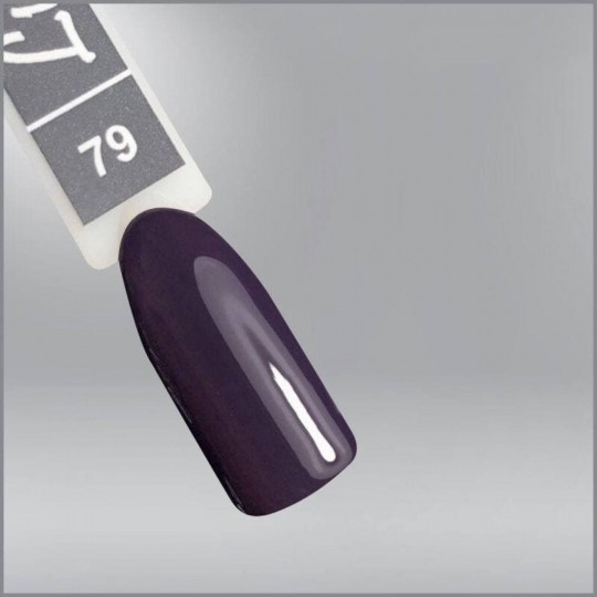 Гель-лак Luxton 079 фиолетово-серый, 10мл
