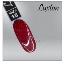 Luxton איביזה 015 ג'ל פוליש, מחזיר אור, 10 מ"ל.