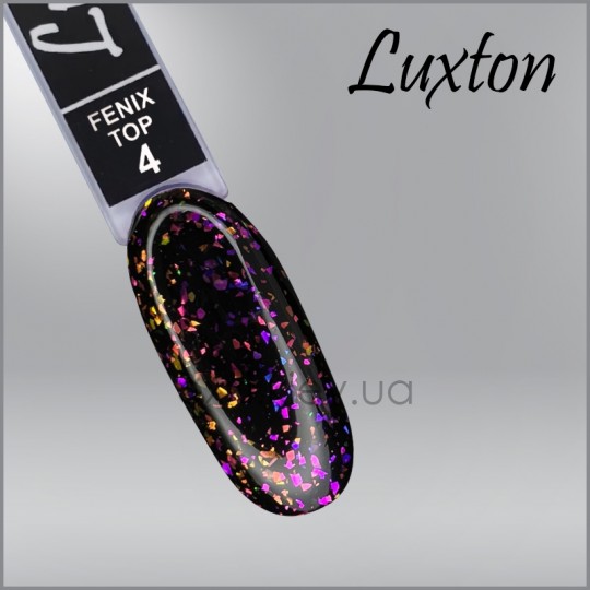 Top coat for gel polish Luxton Fenix Top 4, 10 ml