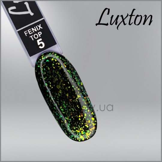 Top coat for gel polish Luxton Fenix Top 5, 10 ml