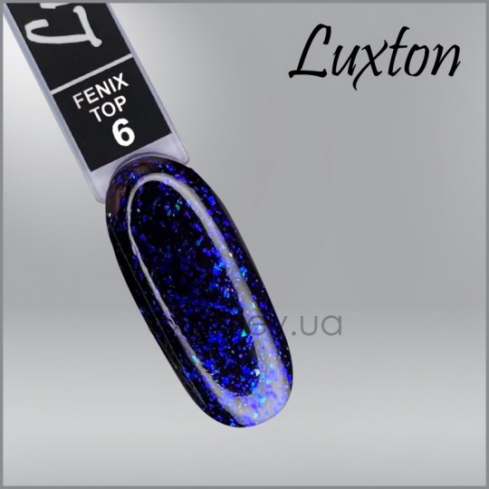 Top coat for gel polish Luxton Fenix Top 6, 10 ml