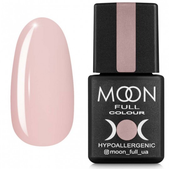 Gel Polish Moon Full Fashion color No. 231 pink pale, 8 ml.