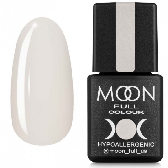 Gel polish Moon Full Fashion color No. 233 pale gray, 8 ml.