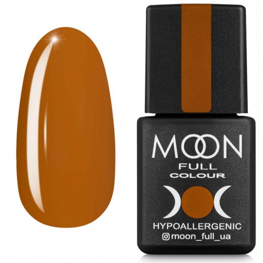 Гель лак Moon Full Fashion color №234 буро-оранжевый, 8 мл.