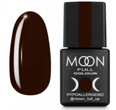 Gel polish Moon Full Fashion color No. 236 dark chocolate, 8 ml.