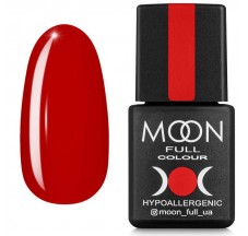 לק ג'ל Moon Full Fashion צבע №238 אדום, 8 מ"ל.