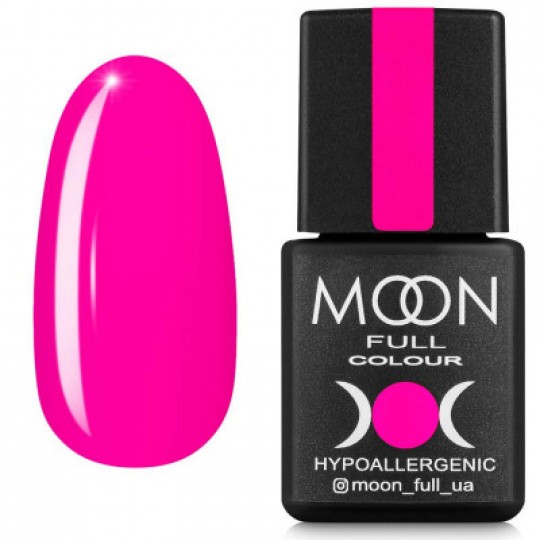 לק ג'ל Moon Full Fashion צבע מס' 239 פוקסיה בהיר, 8 מ"ל.