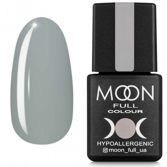 לק ג'ל Moon Full Fashion צבע מס' 242 אפור, 8 מ"ל.