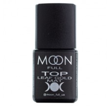 Top Moon Full Leaf Gold Matte - No sticky layer, 8 ml.