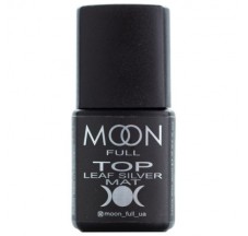 Top Moon Full Leaf Silver Matte - No sticky layer, 8 ml.