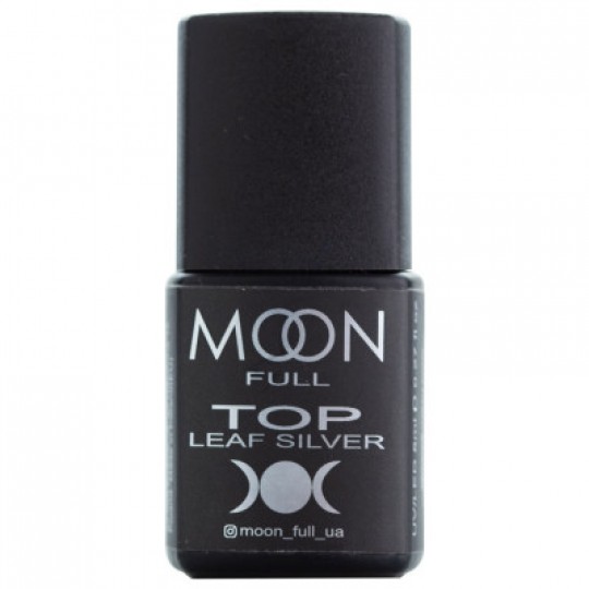 Top Moon Full Leaf Silver - No sticky layer, 8 ml.