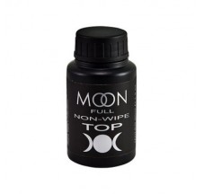 Moon Full Top No-Wipe - top without a sticky layer for gel polish, 30 ml.