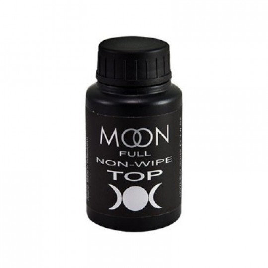Moon Full Top No-Wipe - قمة بدون طبقة لزجة لتلميع الجل ، 30 مل.
