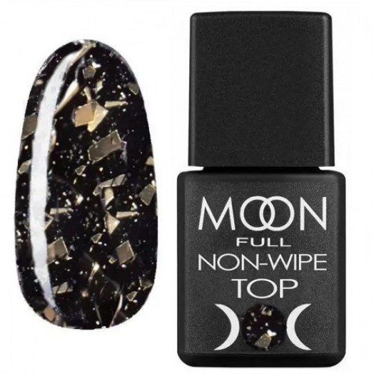 Top Moon Full Leaf White Gold - Without sticky layer, 8 ml.