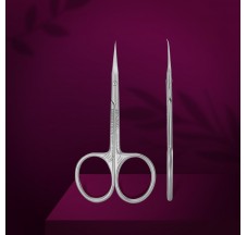 Professional scissors for cuticle EXCLUSIVE "Magnolia" (SX-23/2) Staleks