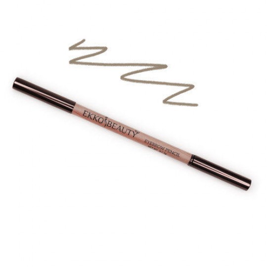Permanent Wax Eyebrow Pencil with Brush (Light brown)
