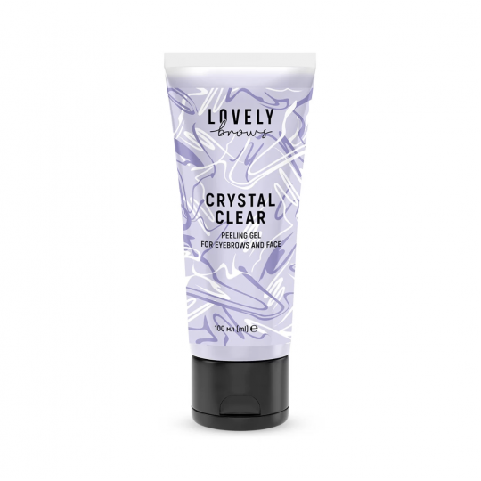 Peeling roll Crystal clear for eyebrows and face, 100ml