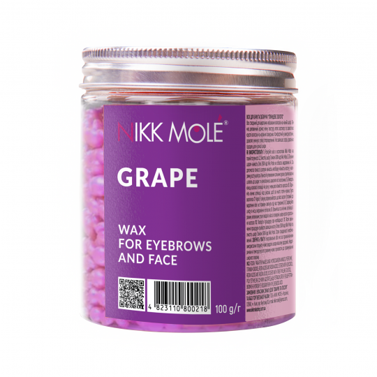 Wax for eyebrows and face Nikk Mole (Grape)