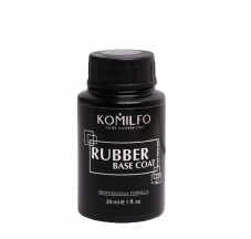 Rubber Base Coat (without brush,jar) 30 ml. x 10 ( 10 units ) Komilfo