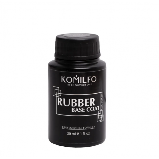 Rubber Base Coat (без кисти,баночка) 30 мл. х 10 ( 10 шт ) Komilfo