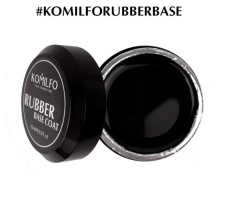 Rubber Base Coat (without brush,jar) 15 ml. x 10 ( 10 units ) Komilfo