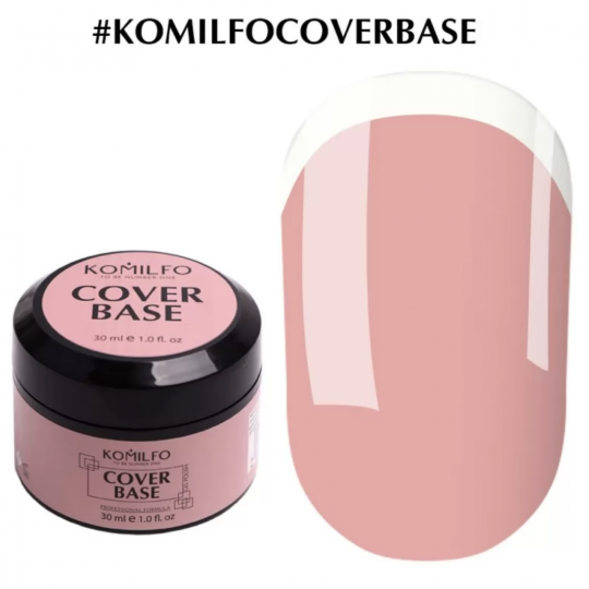 Komilfo Cover Base (بدون فرشاة ، برطمان) 30 مل. × 10 (10 قطع)