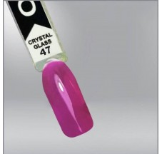 Витражный гель-лак OXXI Crystal Glass 047 розовый, 10мл