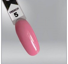 Oxxi French 05 gel varnish soft pink, enamel, for french, 10ml