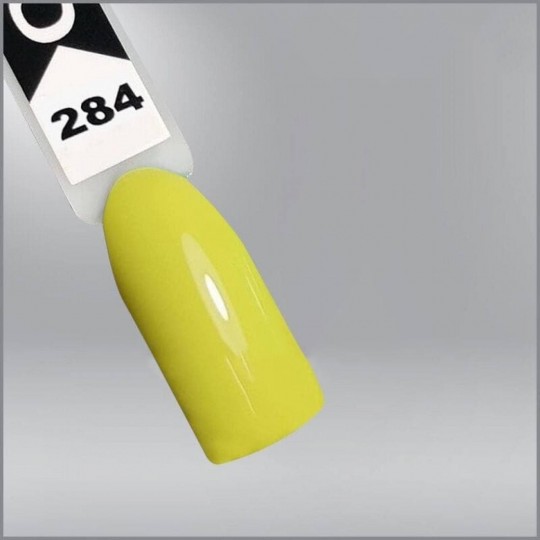 Oxxi gel polish #284 (neon yellow)