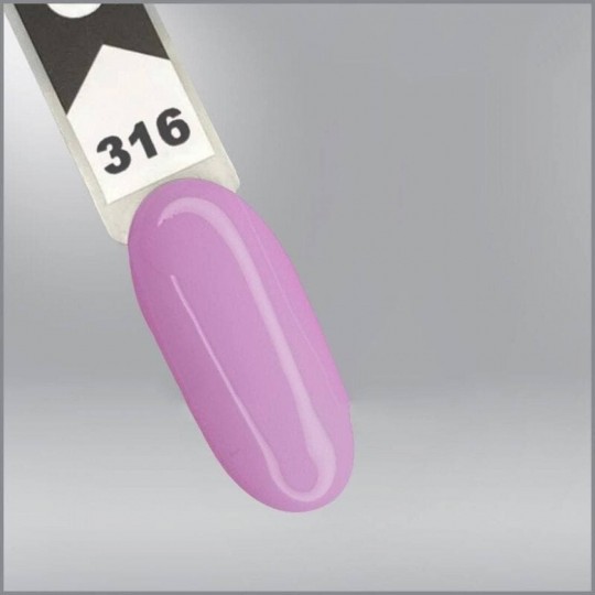 Oxxi gel polish #316 (lilac-pink)