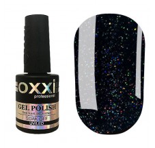 Oxxi gel polish #279 (black with sparkles)