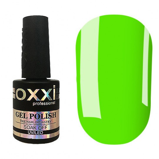Oxxi gel polish #285 (neon lettuce-green)