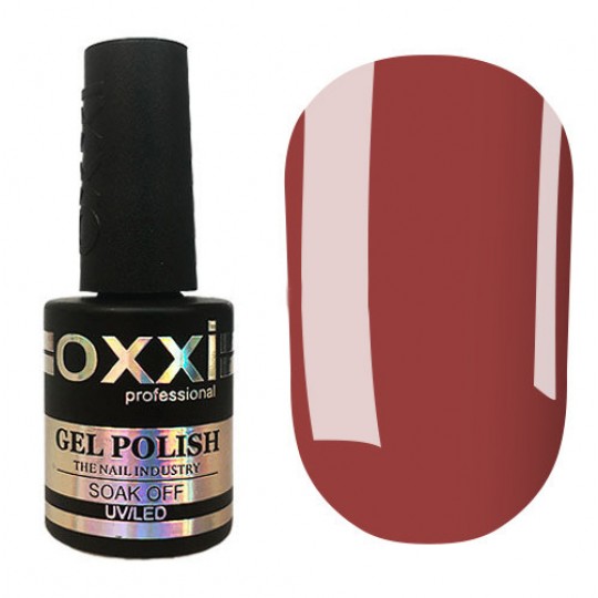 Oxxi gel polish #294 (brick-red)