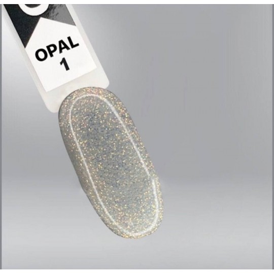 Opal Oxxi 001 gel varnish transparent with micro-shine, 10ml