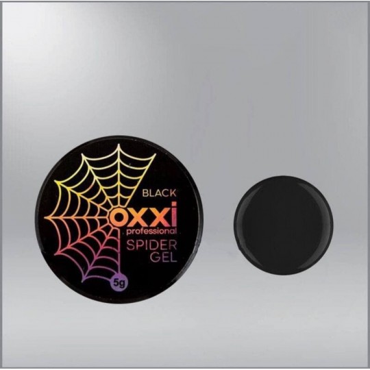 Гель-паутинка черная / Oxxi Spider gel black, 5г