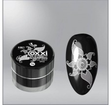 Oxxi Stamping Gel Paint 002 white, 5g