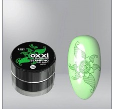 Oxxi Stamping Gel Paint 009 green, 5g