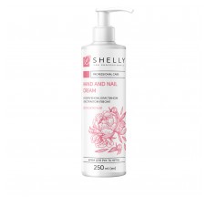 Hand and nail cream with collagen, elastin and peony extract Shelly 250 ml