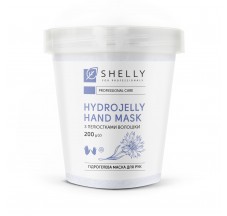 Hydrogel hand mask with cornflower petals Shelly 200 g